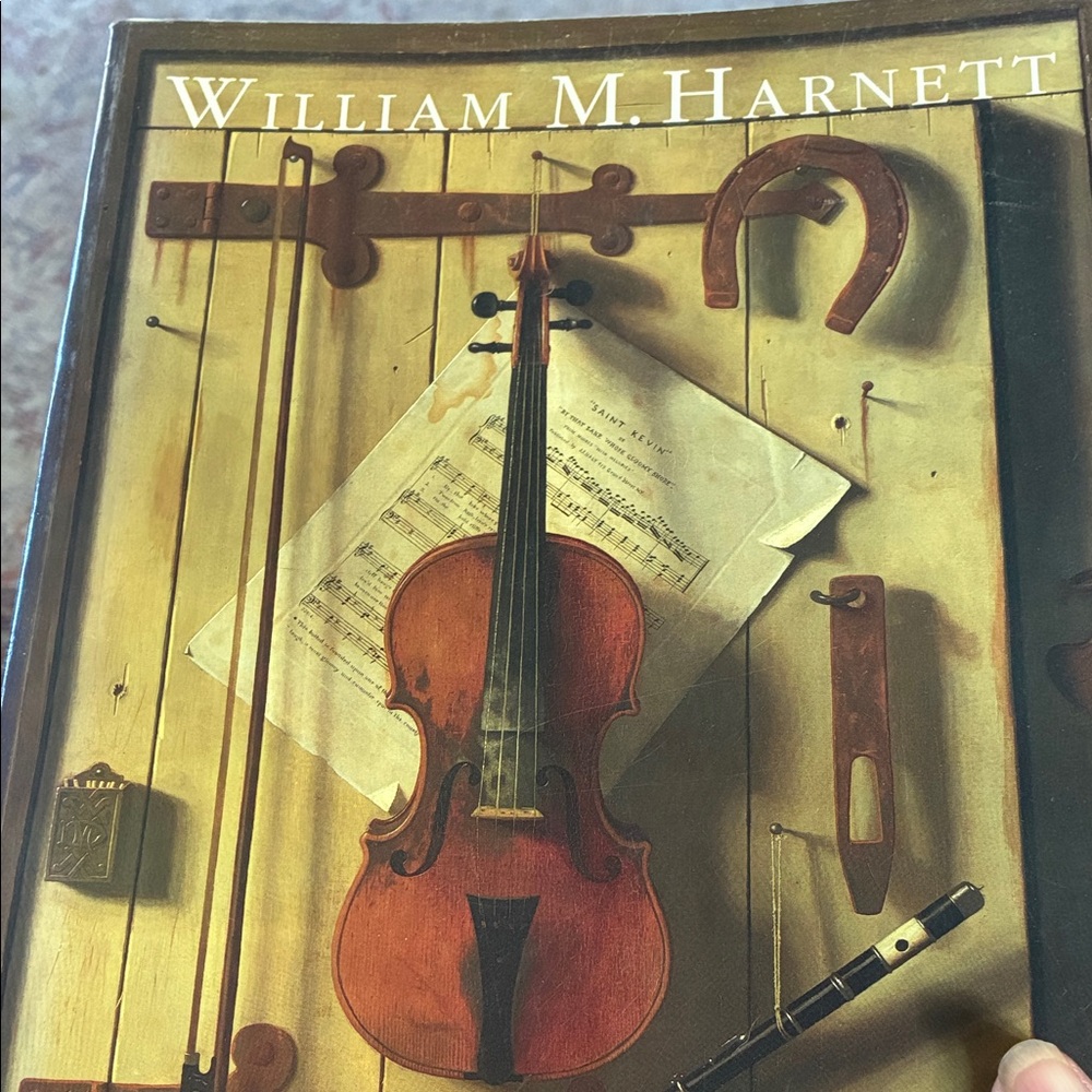 William M. Harnett Violin Art book